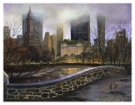 Purple Sky in Central Park by Sergei Yaralov