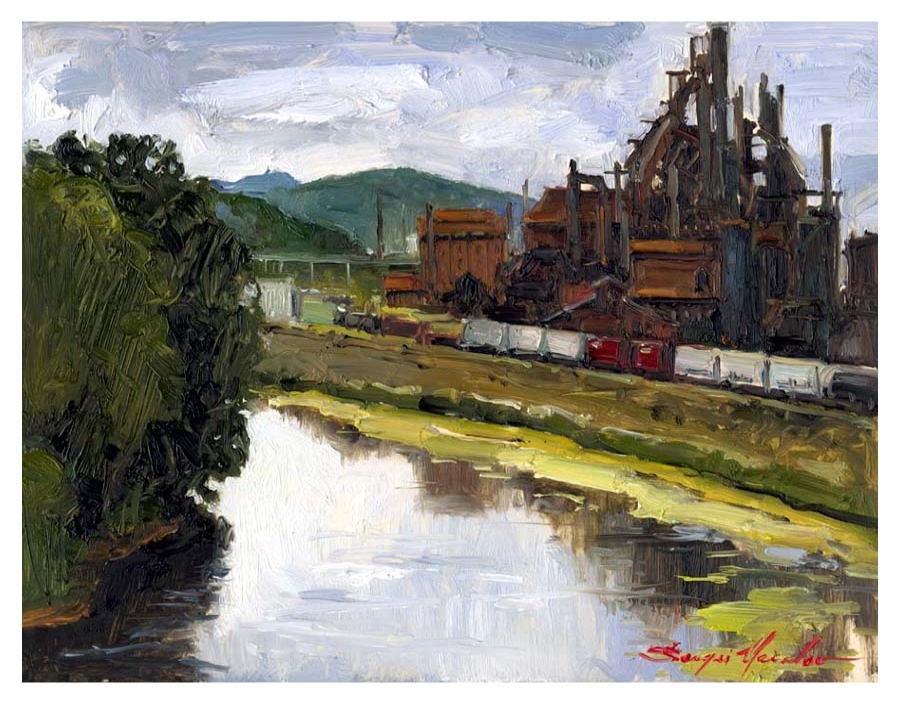 Bethlehem Steel from Fahy Bridge