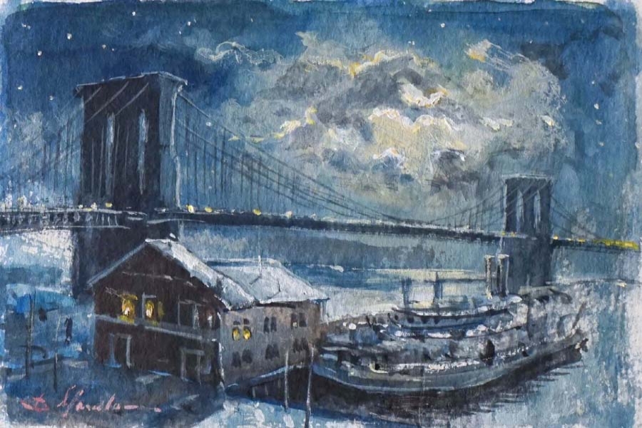 Brooklyn Bridge, Moon Light