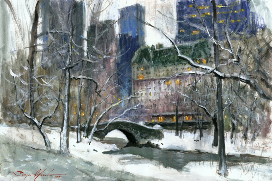 Central Park in Winter