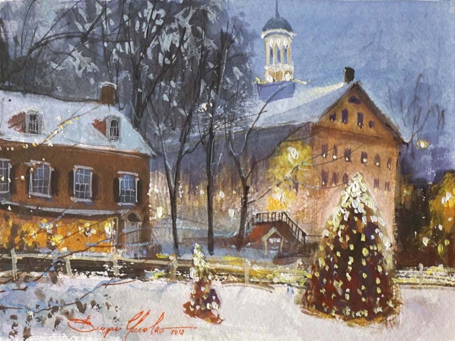 Chrismas Lights on Main