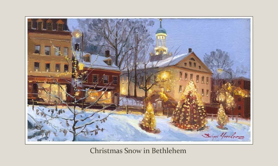 Christmas Snow in Bethlehem