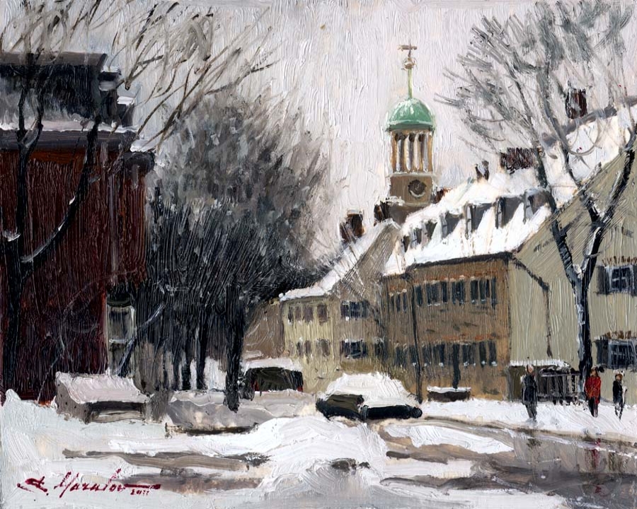 Church Street in January