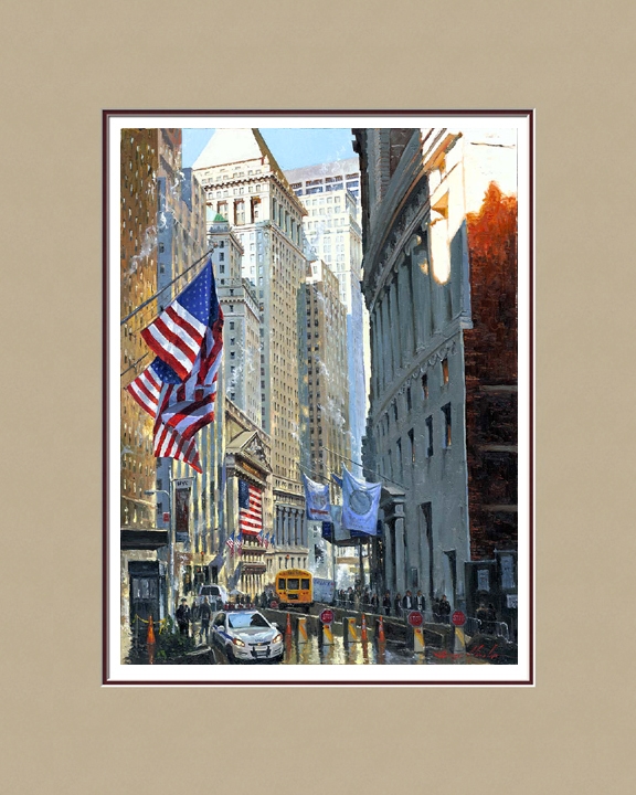 Flags on Broad Street