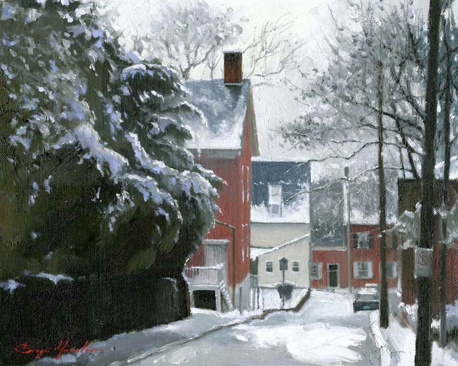 Gray Winter Sky