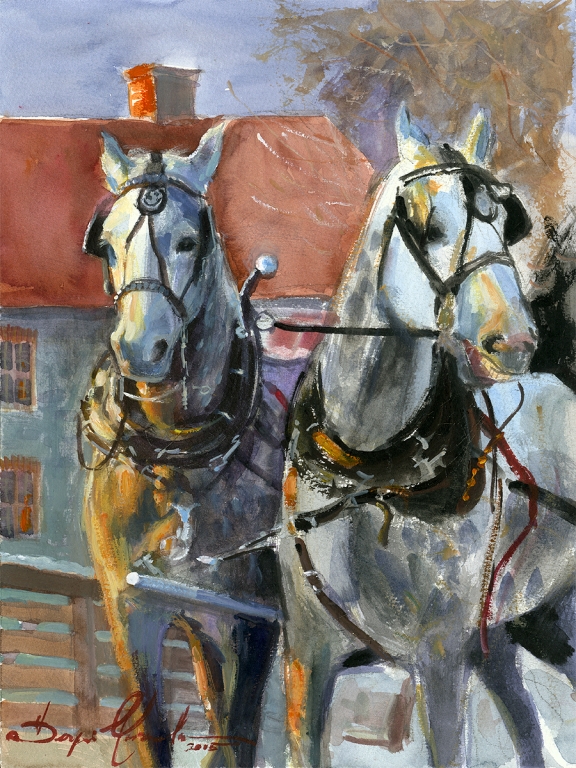 Horses in Bethlehem