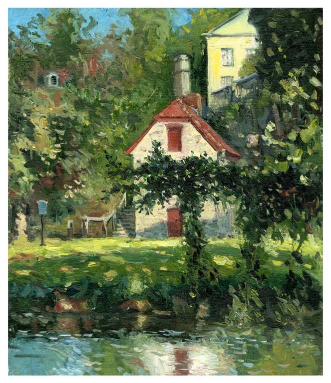 Plein Air Monocacy Creek