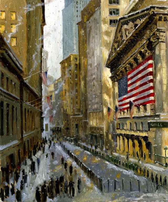 Stock Exchange from Wall Street