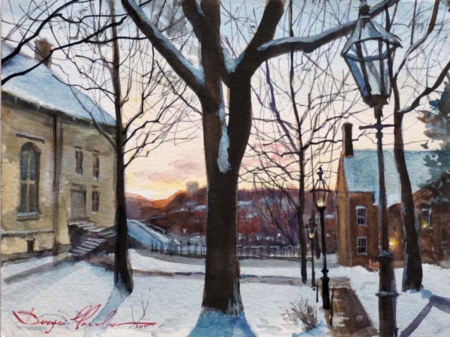 Sunset in Bethlehem